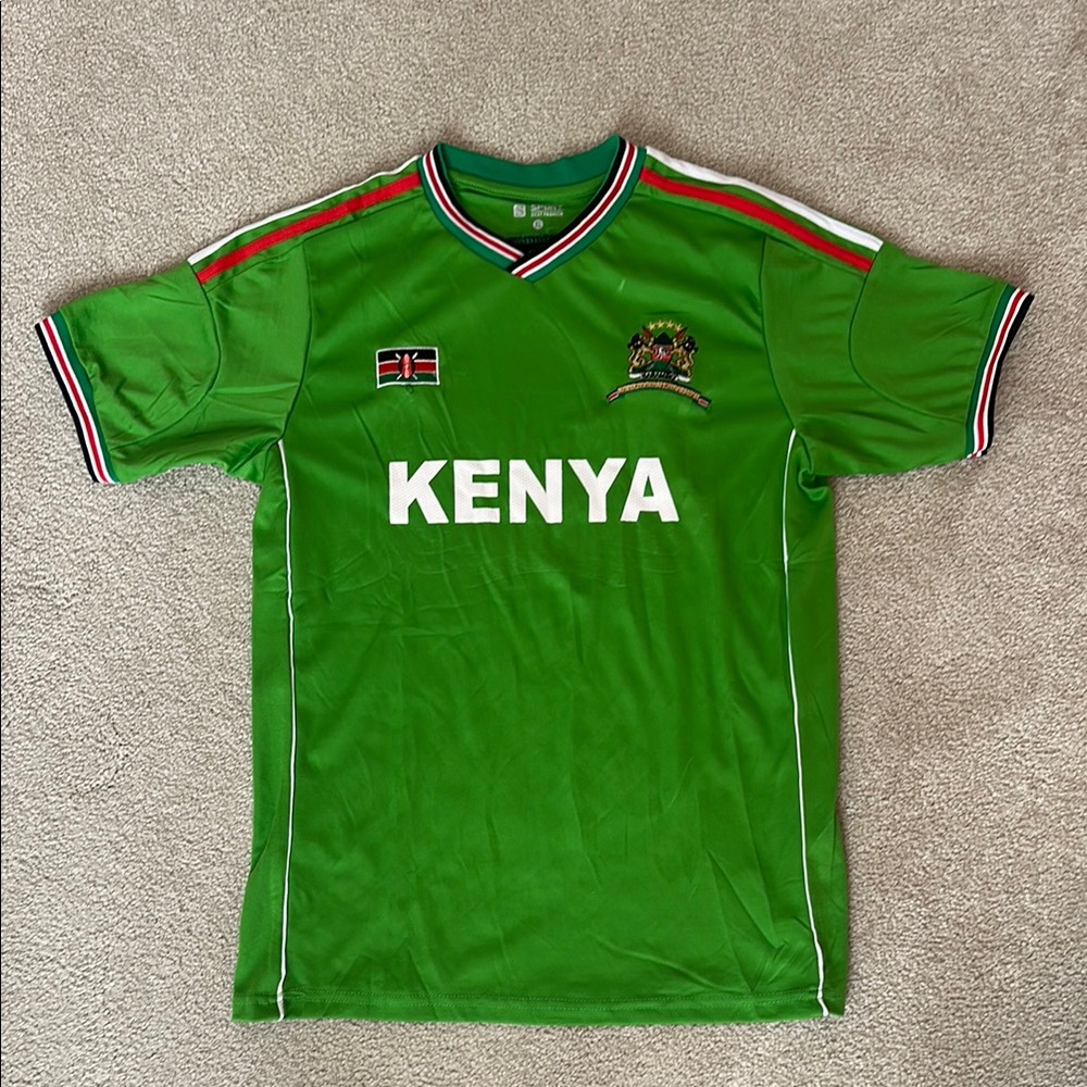 Green Kenya Soccer Jersey
